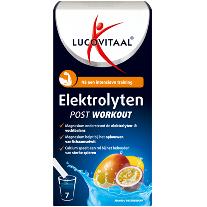 LUCOVITAAL ELEKTROLYTEN POST WORKOUT SACHETS 7 SACHETS